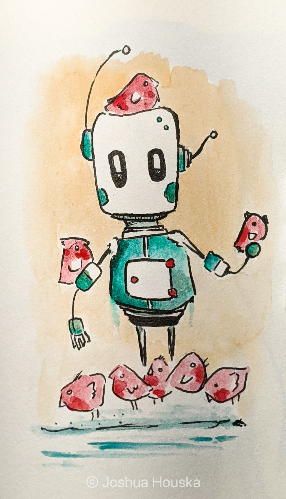 Robots and Birds