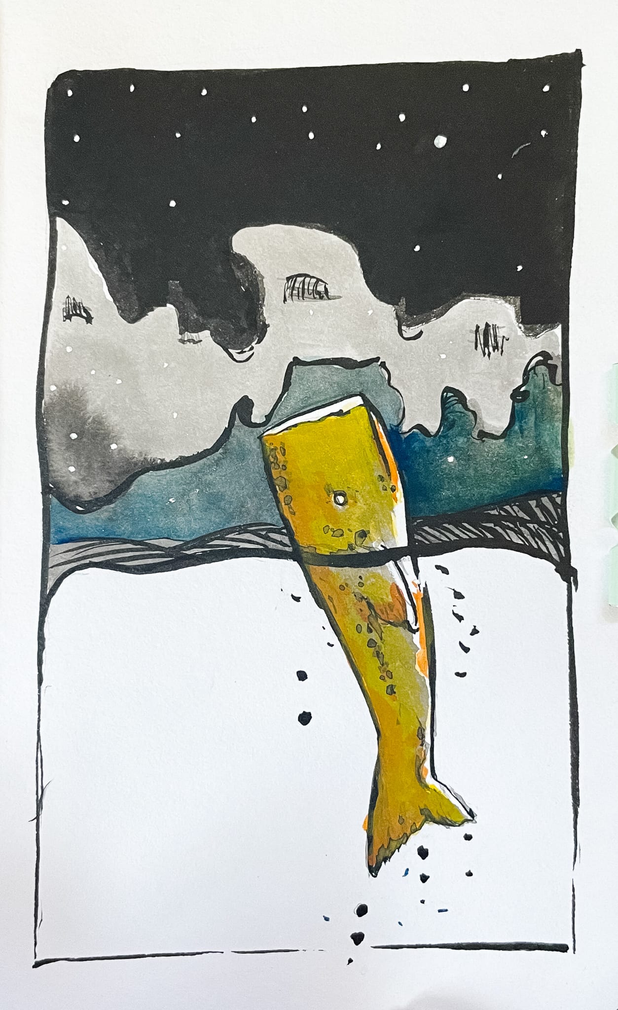 The evening